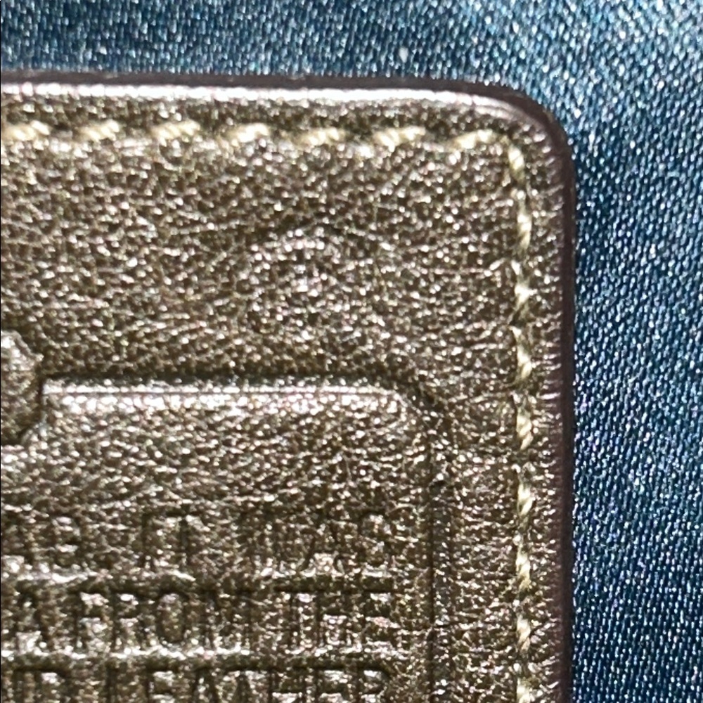 Coach Abigail Croc-Embossed Shoulder Bag - Picture 16 of 17
